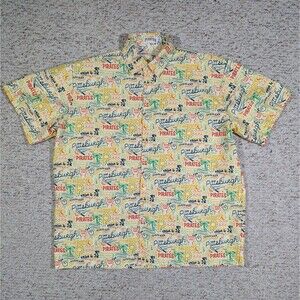 Pittsburgh Pirates Hawaiian Shirt Adult XL Button-Up SGA 2025 All-Over Print MLB